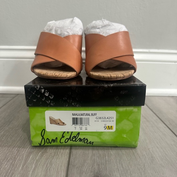 Sam Edelman Nahla Cork Wedge Sandals - Picture 6 of 6